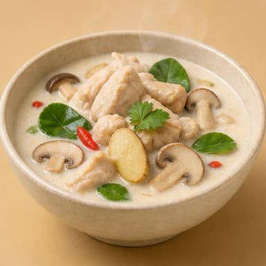 ต้มข่าไก่