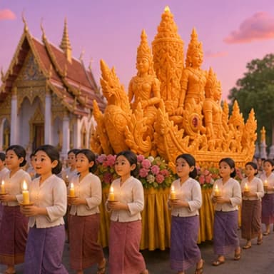 แห่เทียน