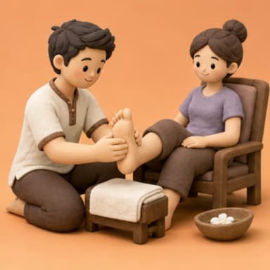 นวดเท้า