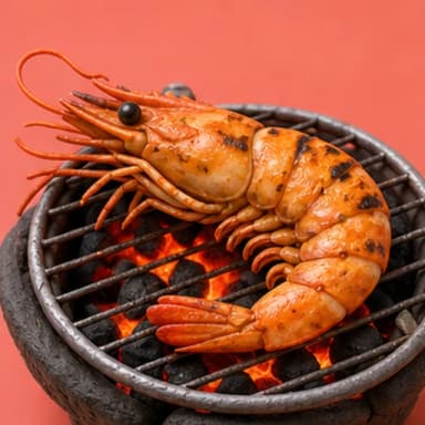 กุ้งเผา